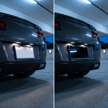 Remote License Plate Cover